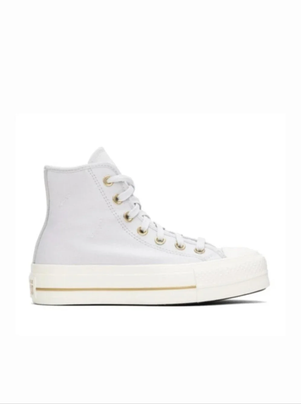 Converse Chuck Taylor All Star Lift Platform High Top Sneakers in Barely Gray - Picture 2 of 11